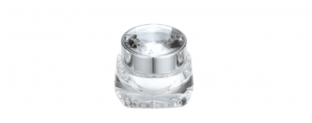 Tarro de crema cuadrado de acrílico de 30ml - TD-30-DD Diamante Para Siempre
